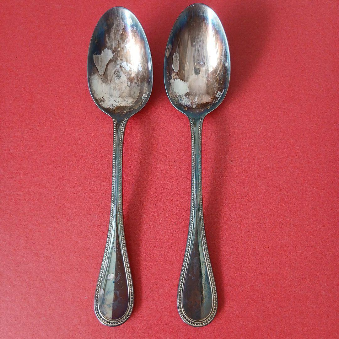 クリストフル スプーン2本セット 銀製品 - メルカリ