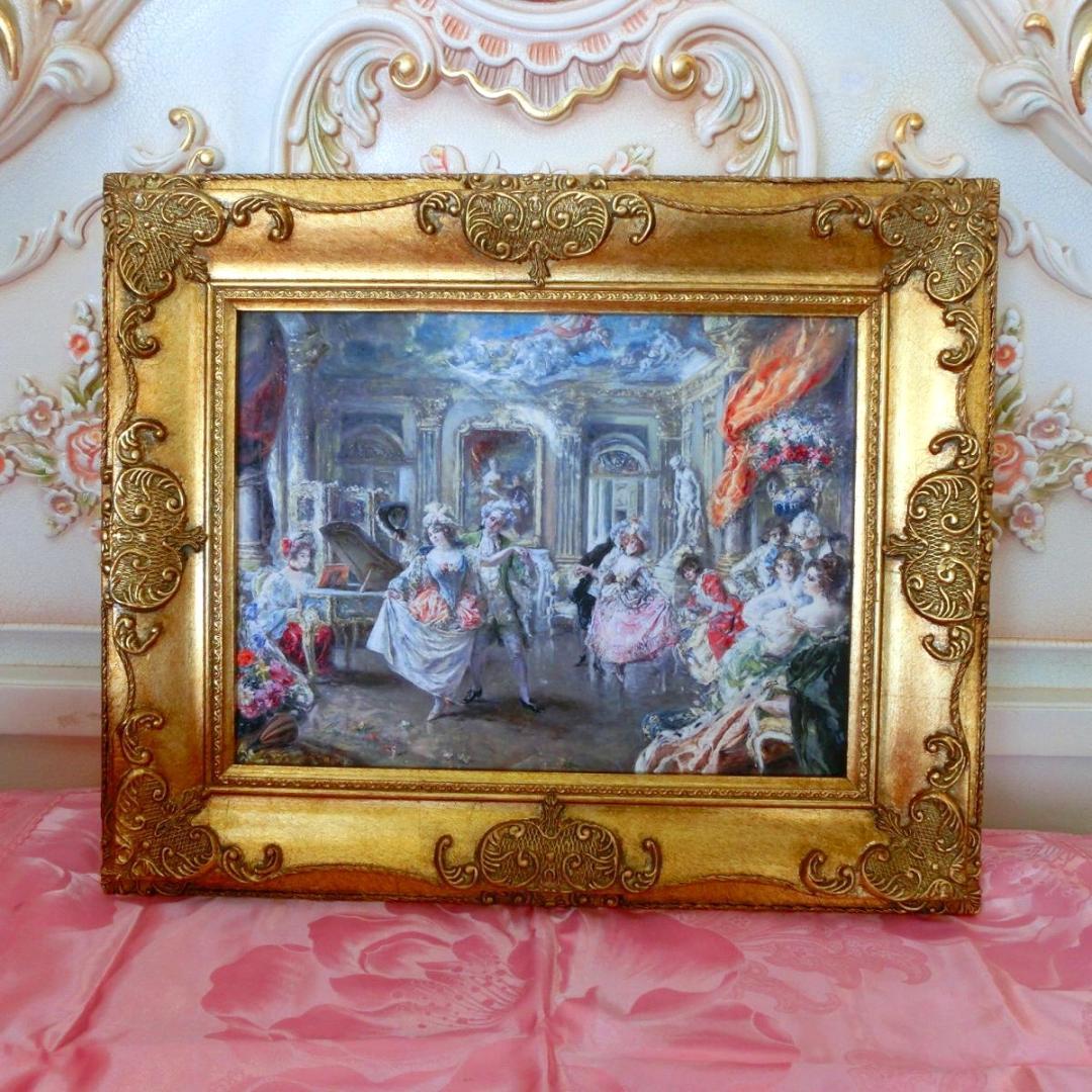 中世ヨーロッパ貴族を描いた額絵 2種よりお選び下さい。A・B 中世ヨーロッパ貴族を描いた額絵 2種よりお選び下さい。A・B - メルカリ