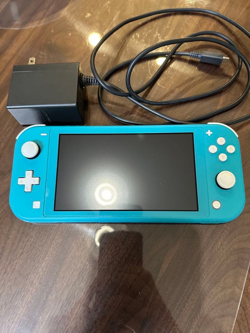 Nintendo Switch Lite ターコイズ 充電器付き 訳あり Nintendo Switch Lite ターコイズ 本体 充電器付き 箱付き