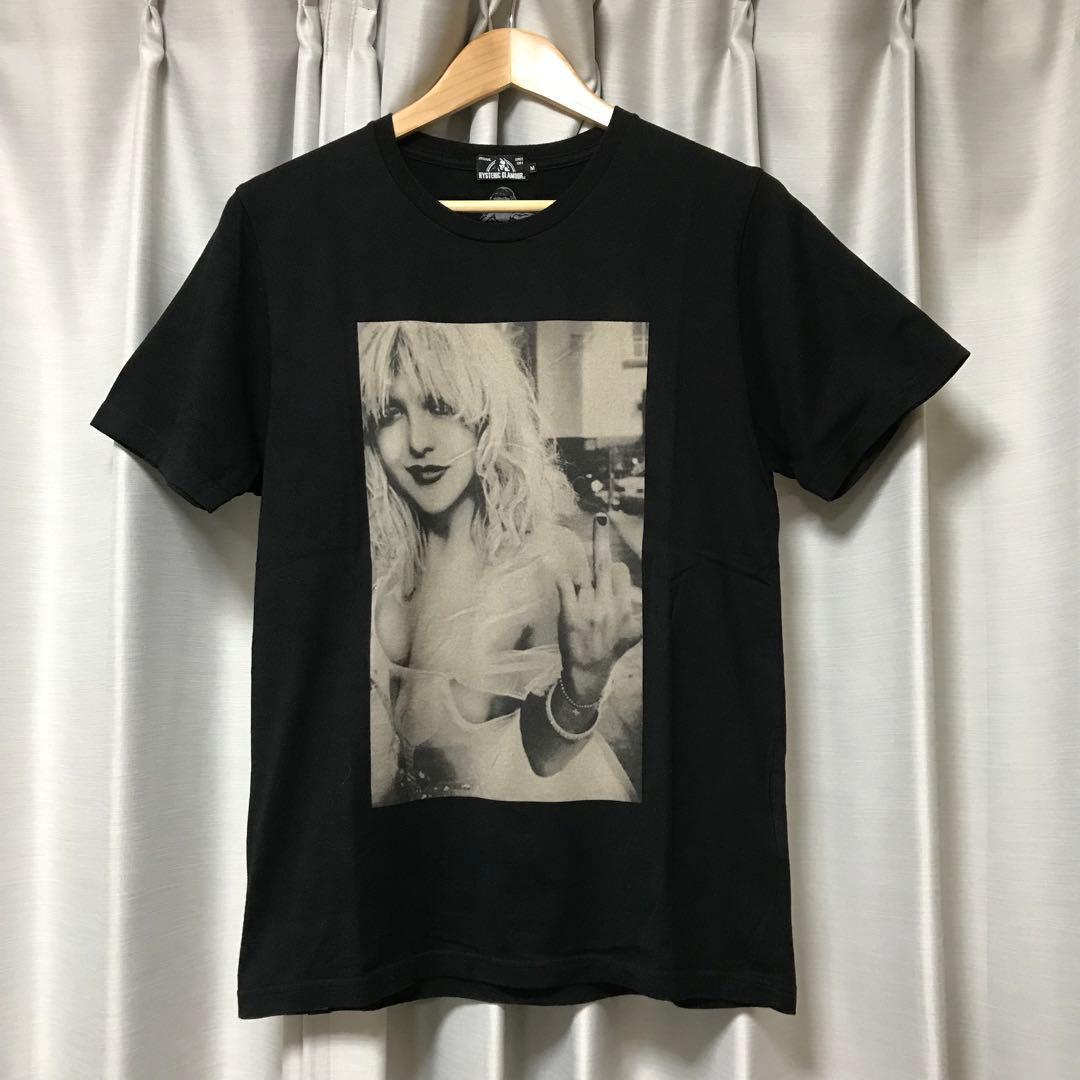 HYSTERIC GLAMOUR コートニーラブプリントTシャツ - メルカリ
