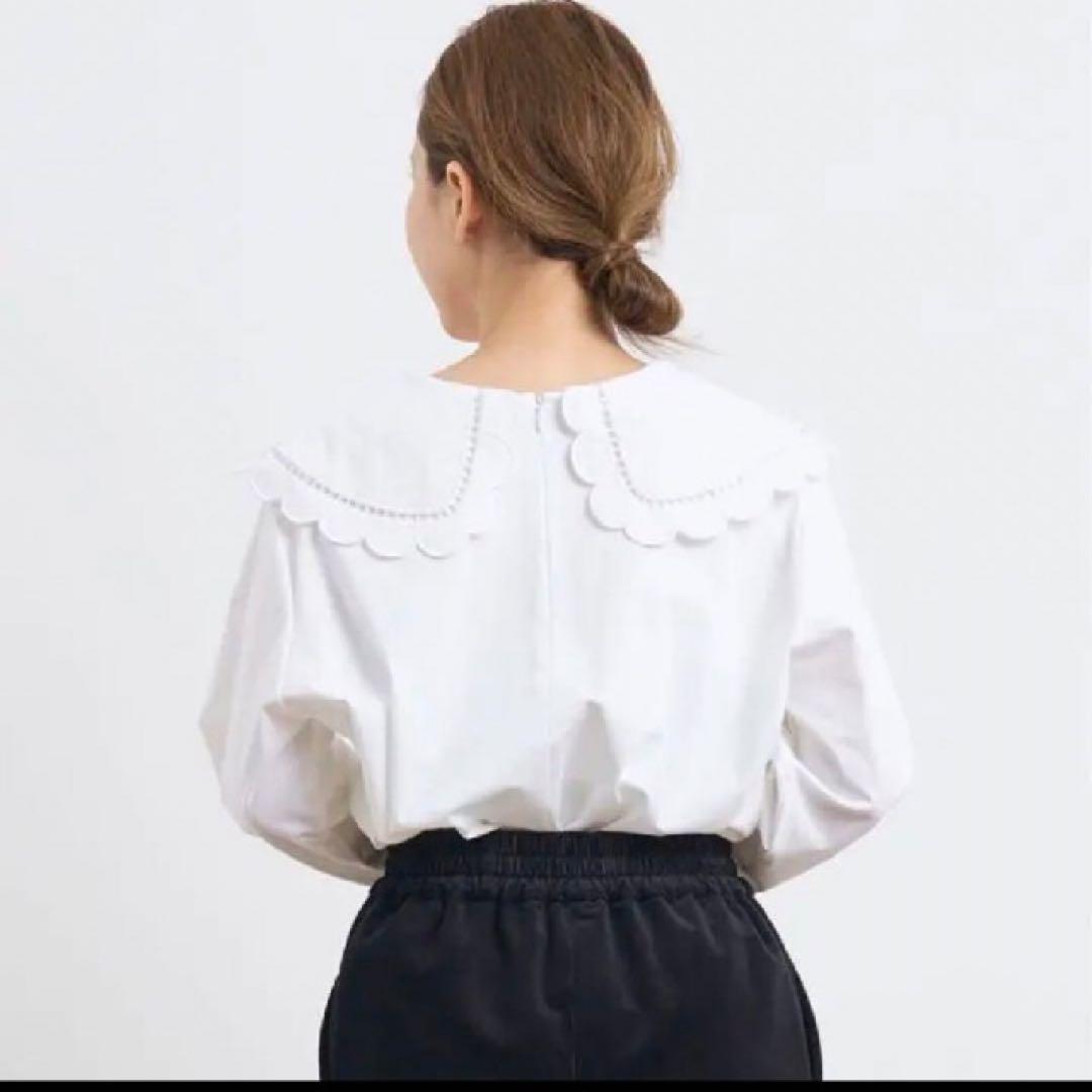 yori スカラップカラーロンteeブラウス - メルカリ