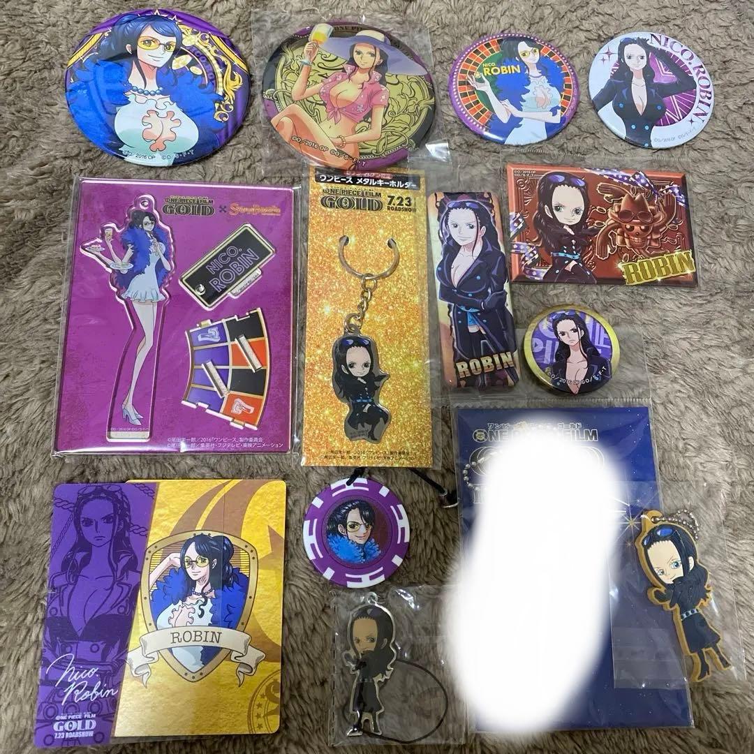 ワンピース　グッズ　缶バッジ　ロビン　アクスタ　アクリルスタンド コレクション缶バッジ ワンピース ロビン 輩缶バッジ コレクション缶