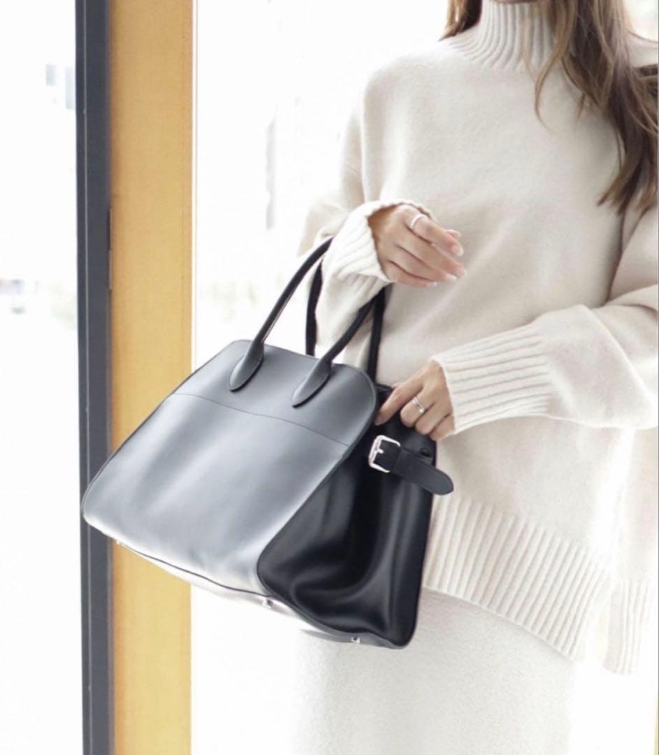 値下げ リアルレザートートバッグ 大収納 the ROW マルゴー 風デザイン