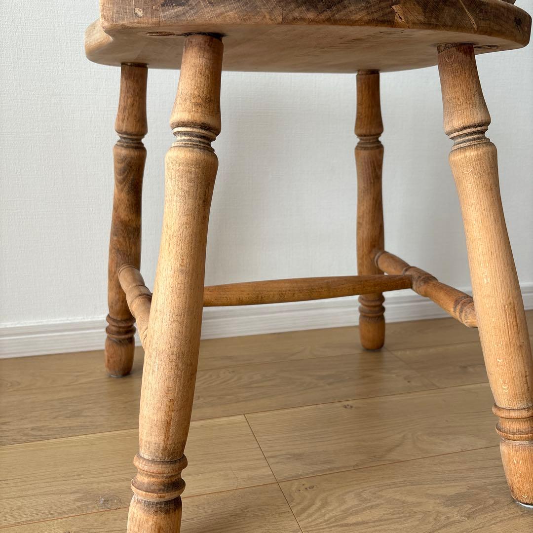 ヴィンテージ ダイニングチェア 剥離 カフェチェア 1脚 - メルカリ