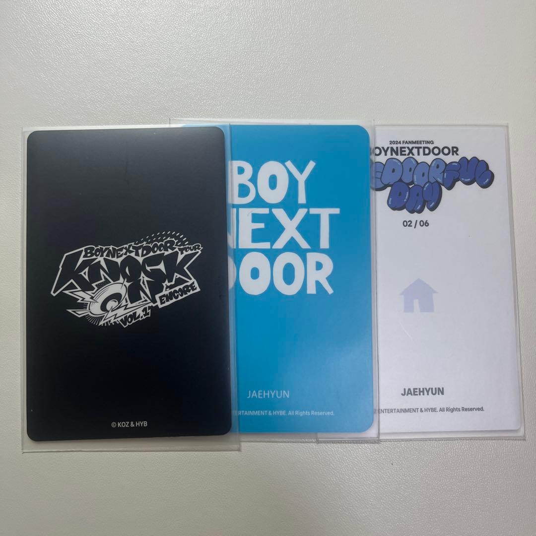 BOYNEXTDOOR ジェヒョン トレカセット - メルカリ