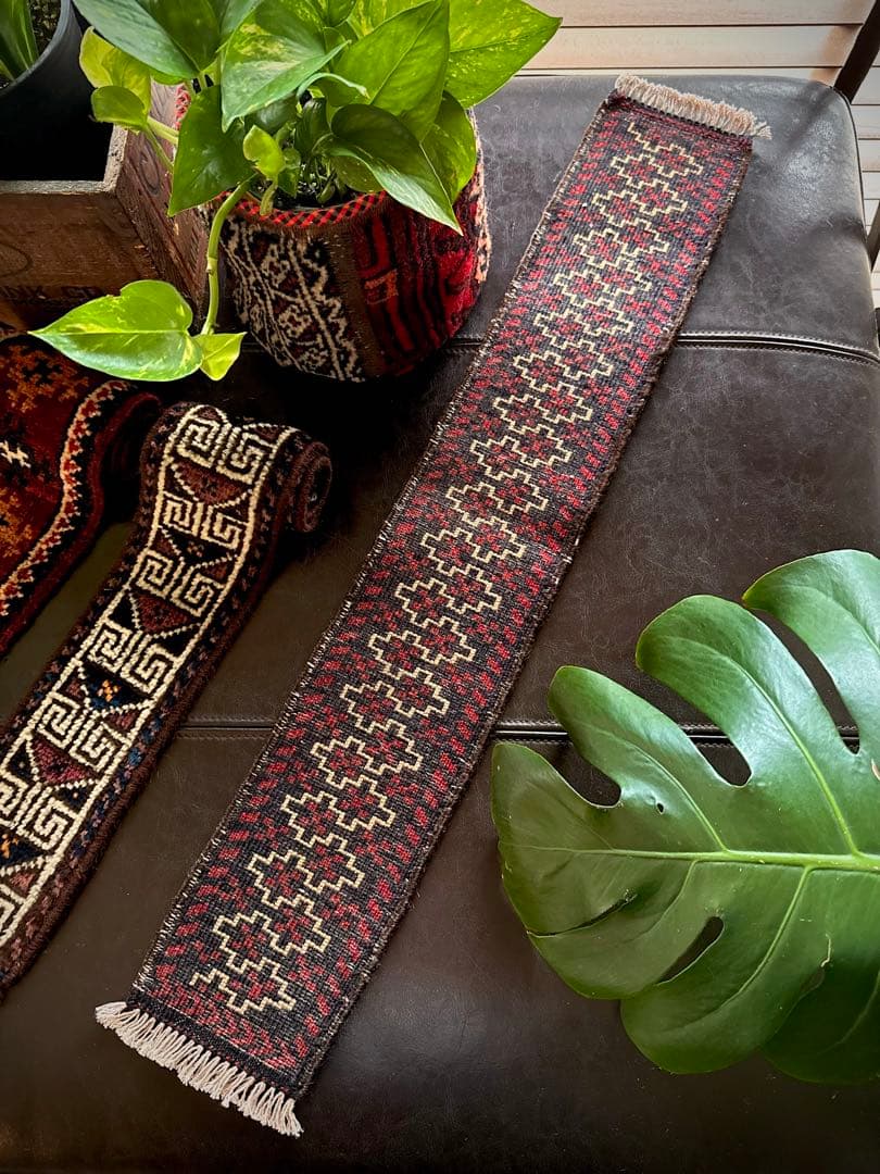 トライバルラグ ヴィンテージラグ バルーチ族 ミニラグ キャメルネック