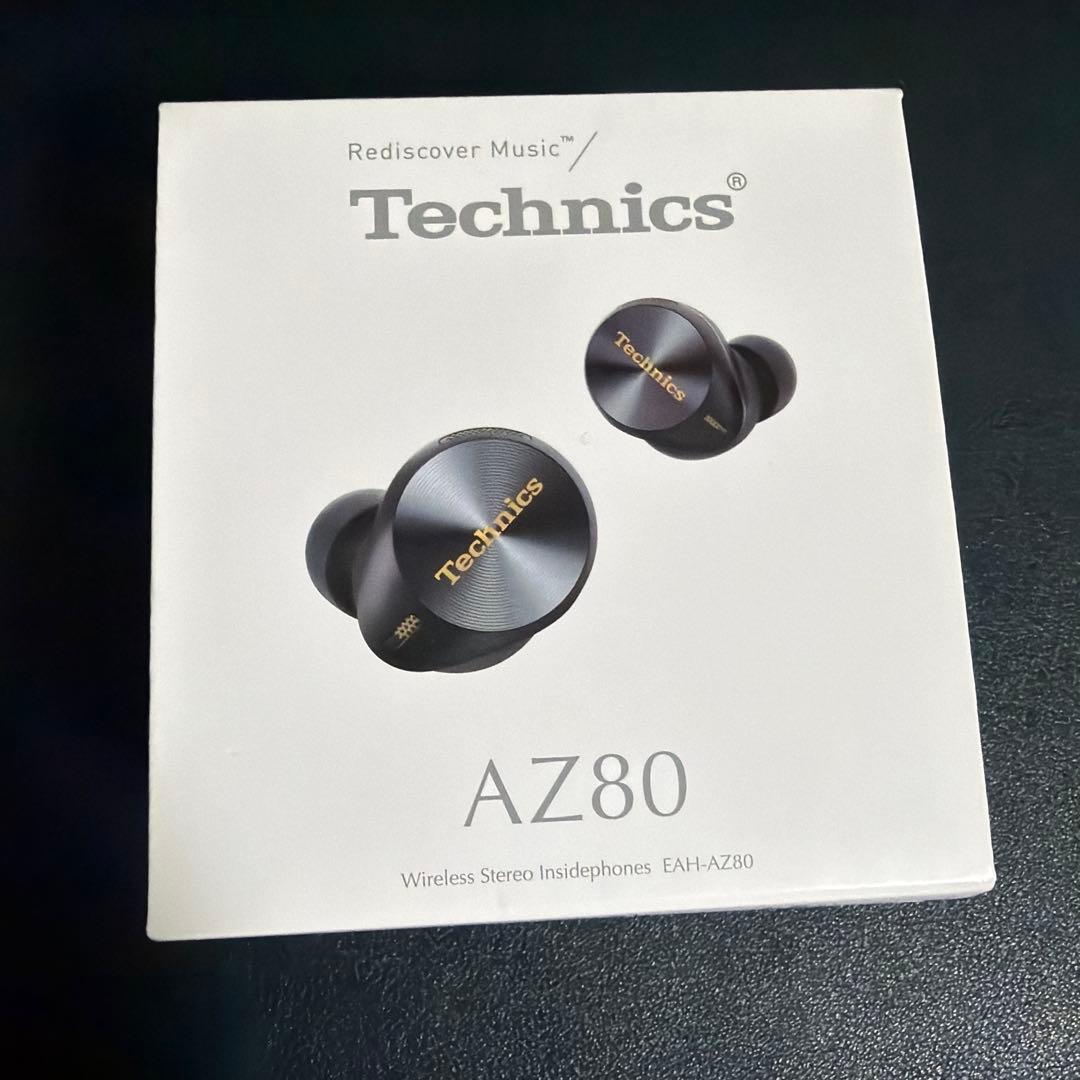 Technics ワイヤレスイヤホン AZ80 Technics EAH-AZ80 (Black) True wireless earbuds with active noise
