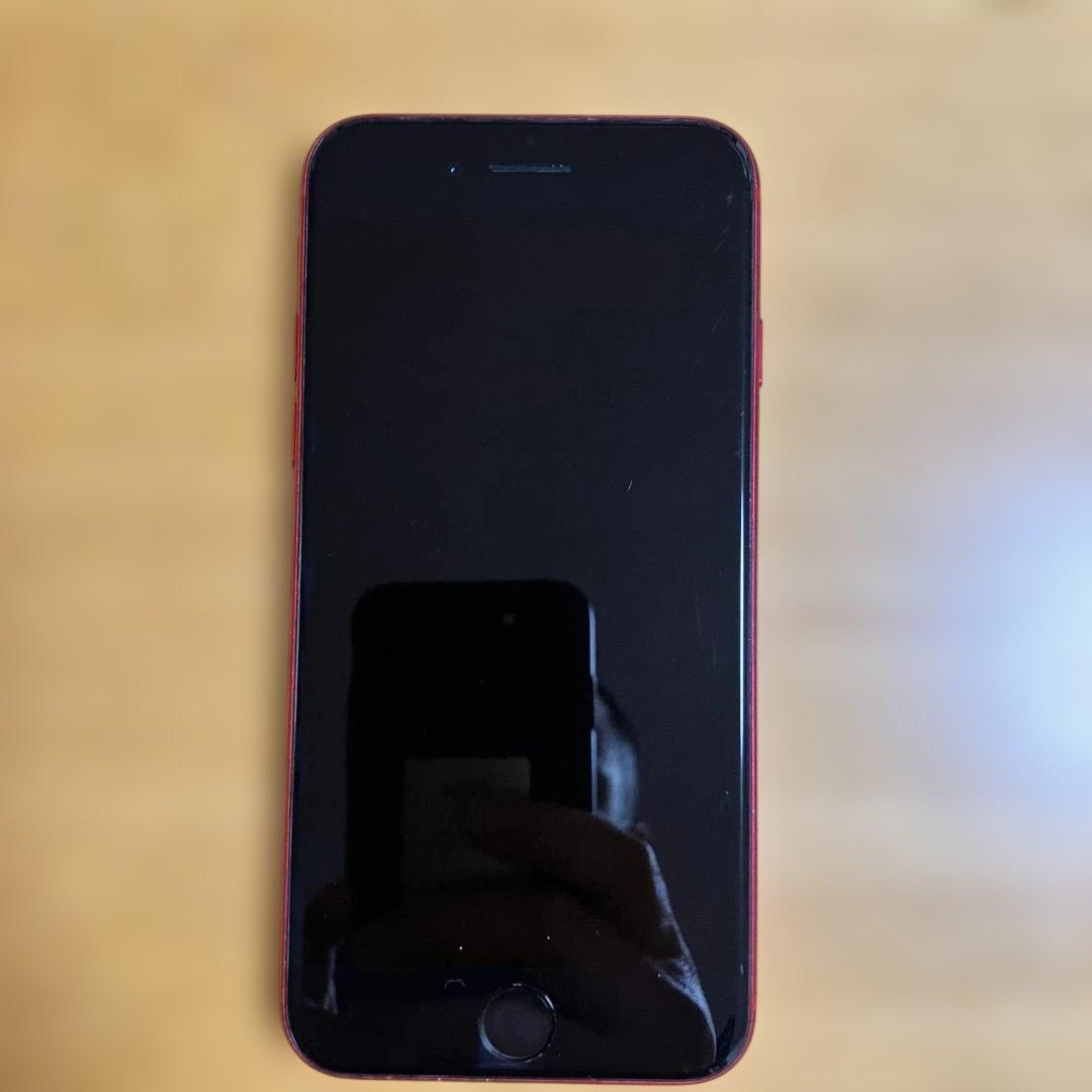 iPhone SE 2 64GB レッド 赤 SIMフリー純正バッテリー80％ iPhone SE（第2世代） SE 第二世代 64GB SIMフリー（レッド