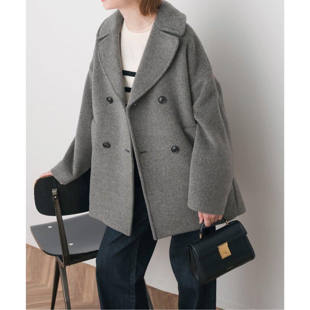 TICCA 2025 美品 ティッカ ピーコート グレー - メルカリ