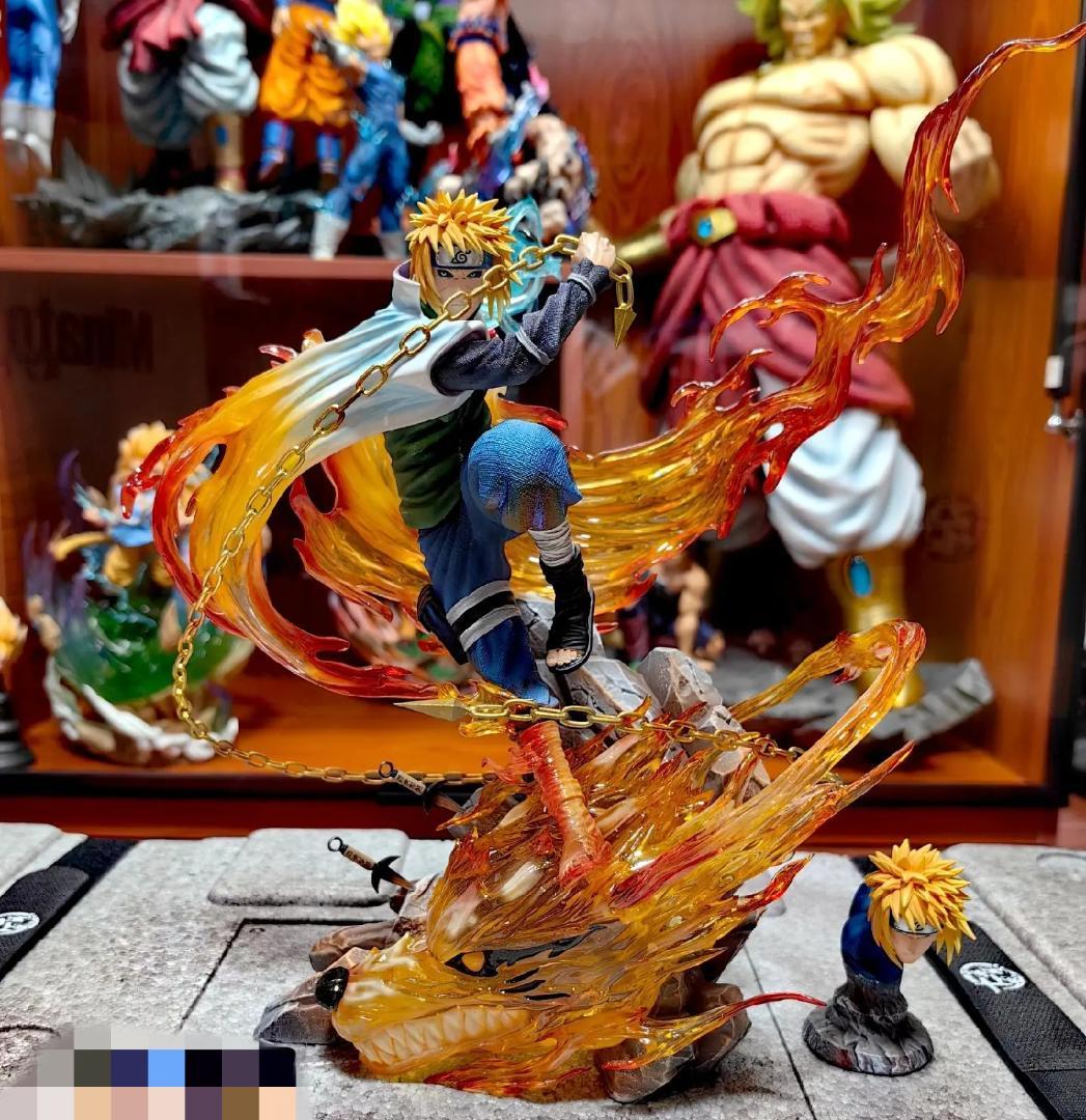 ナルト 波風ミナト ガレージキット 塗装済み完成品 フィギュア 1/8