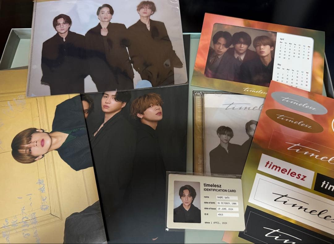 timelesz EP because 全形態 まとめ売り