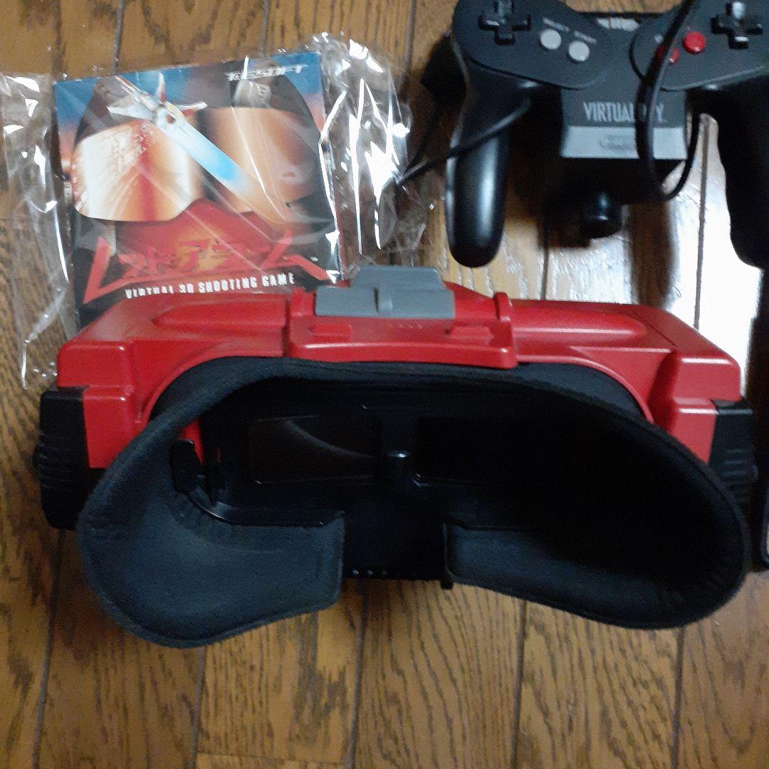 バーチャルボーイ本体 箱なし ACアダプタタップ、レッドアラーム