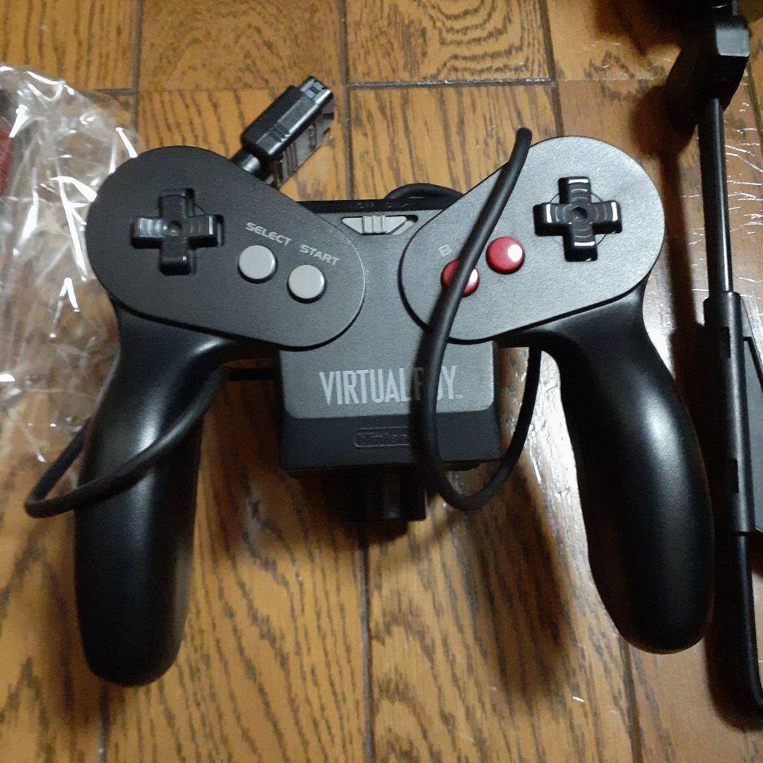 バーチャルボーイ本体 箱なし ACアダプタタップ、レッドアラーム