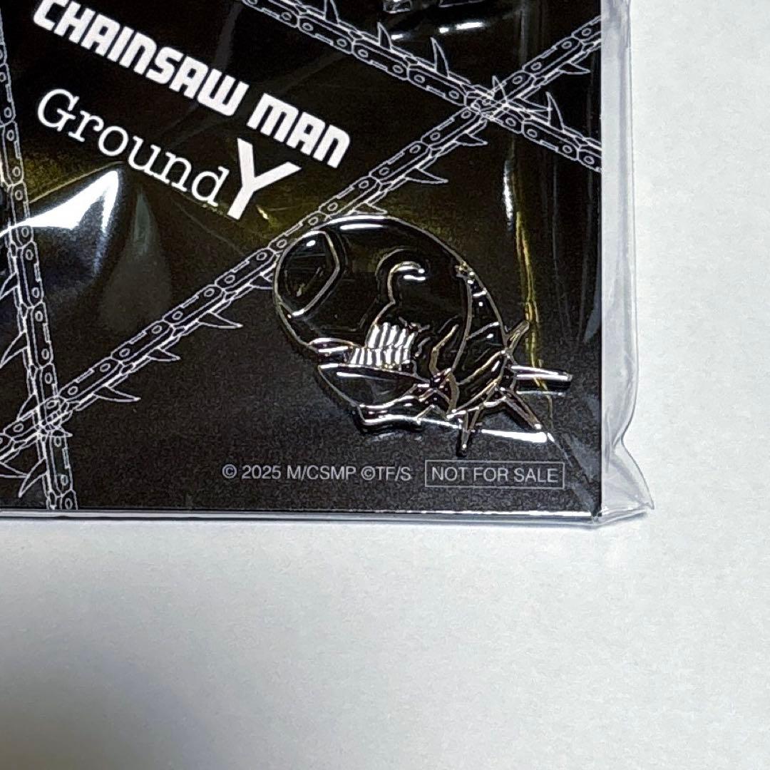 GroundY×チェンソーマン ピンバッジセット / 黒×赤ポチタ付 - メルカリ