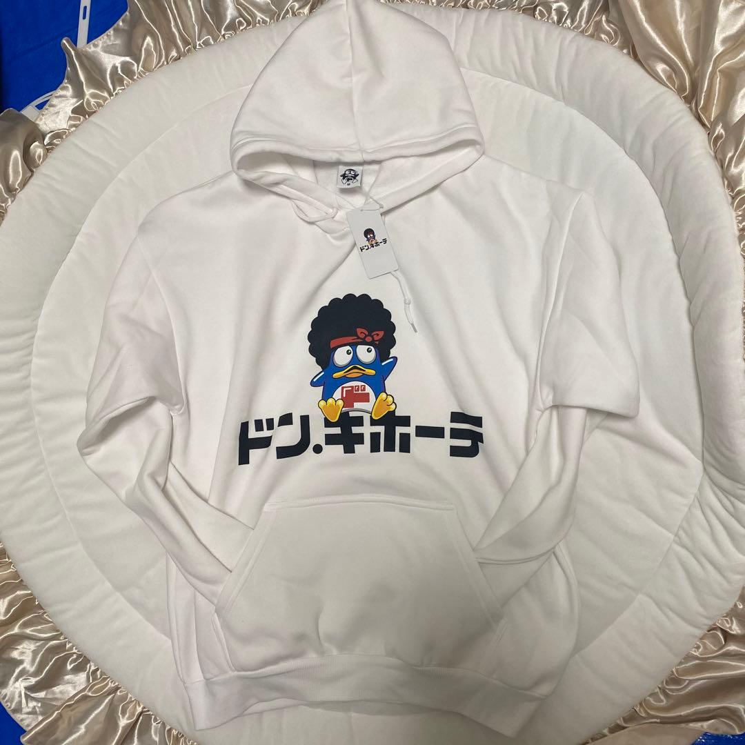 限定・新品】ドンキxブルーノマーズ コラボパーカー ホワイト Mサイズ