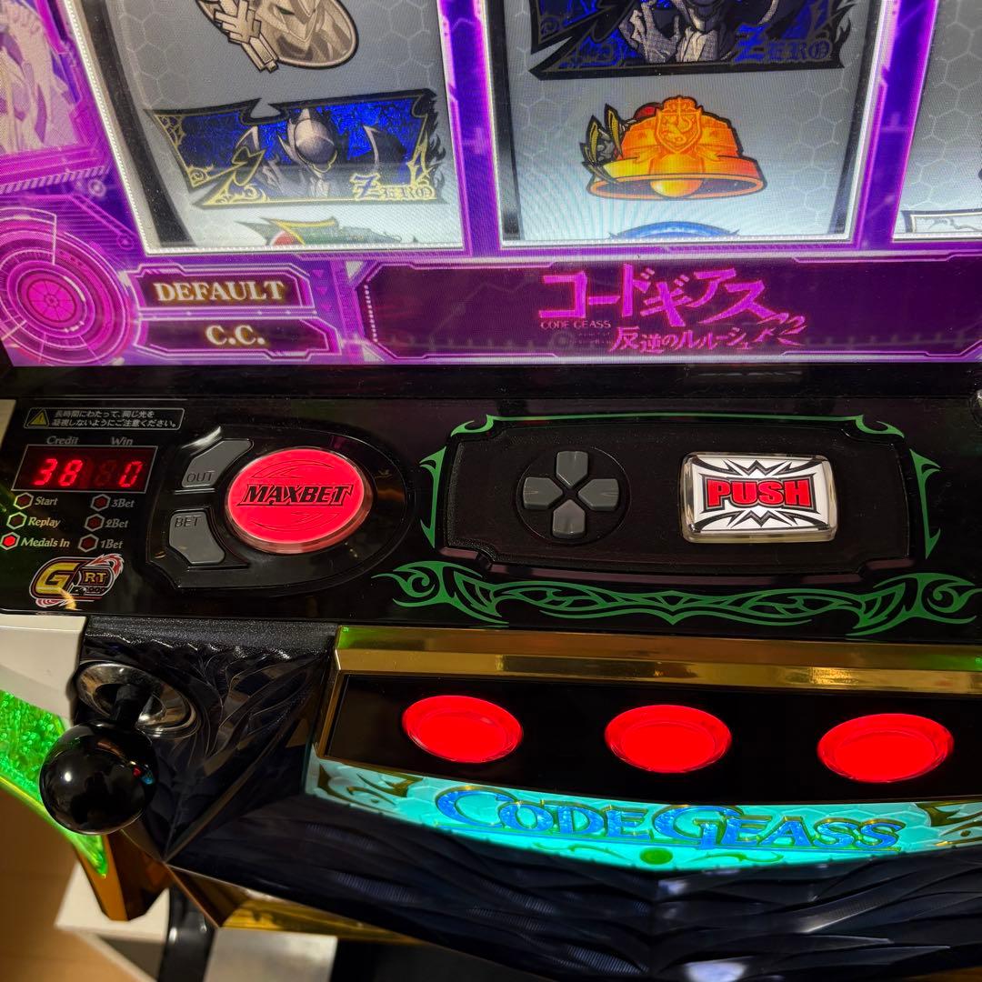【パチスロ】コードギアス反逆のルルーシュR2 C.C.ver【実機】