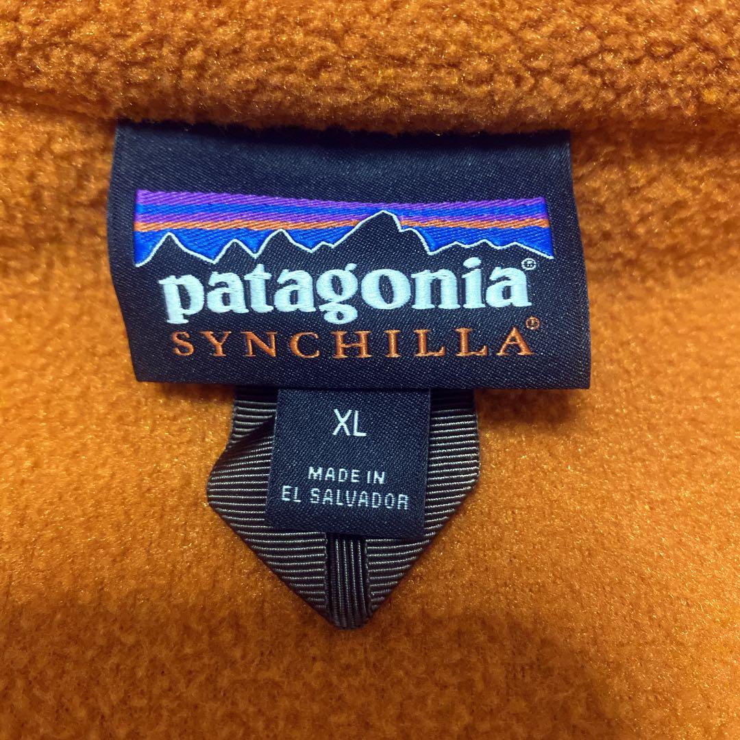 当日発送フォロー割FA24 patagonia フリースベスト XL オレンジ - メルカリ