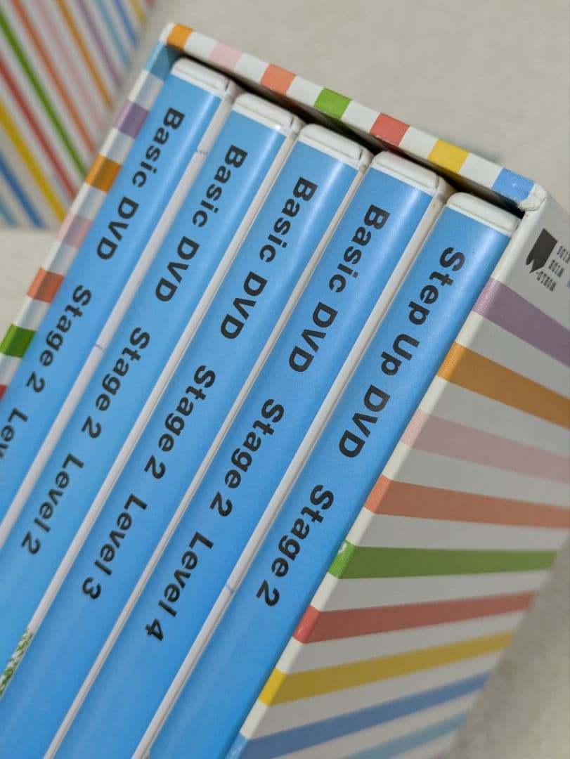 全6ステージ30枚】Benesse World wide Kids DVD - メルカリ