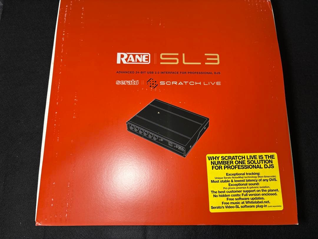 【おまけ充実】RANE SCRATCH LIVE SL3　スクラッチライブ RANE/PCDJソフトウェア/serato SCRATCH LIVE SL3/[限定セール中！教則