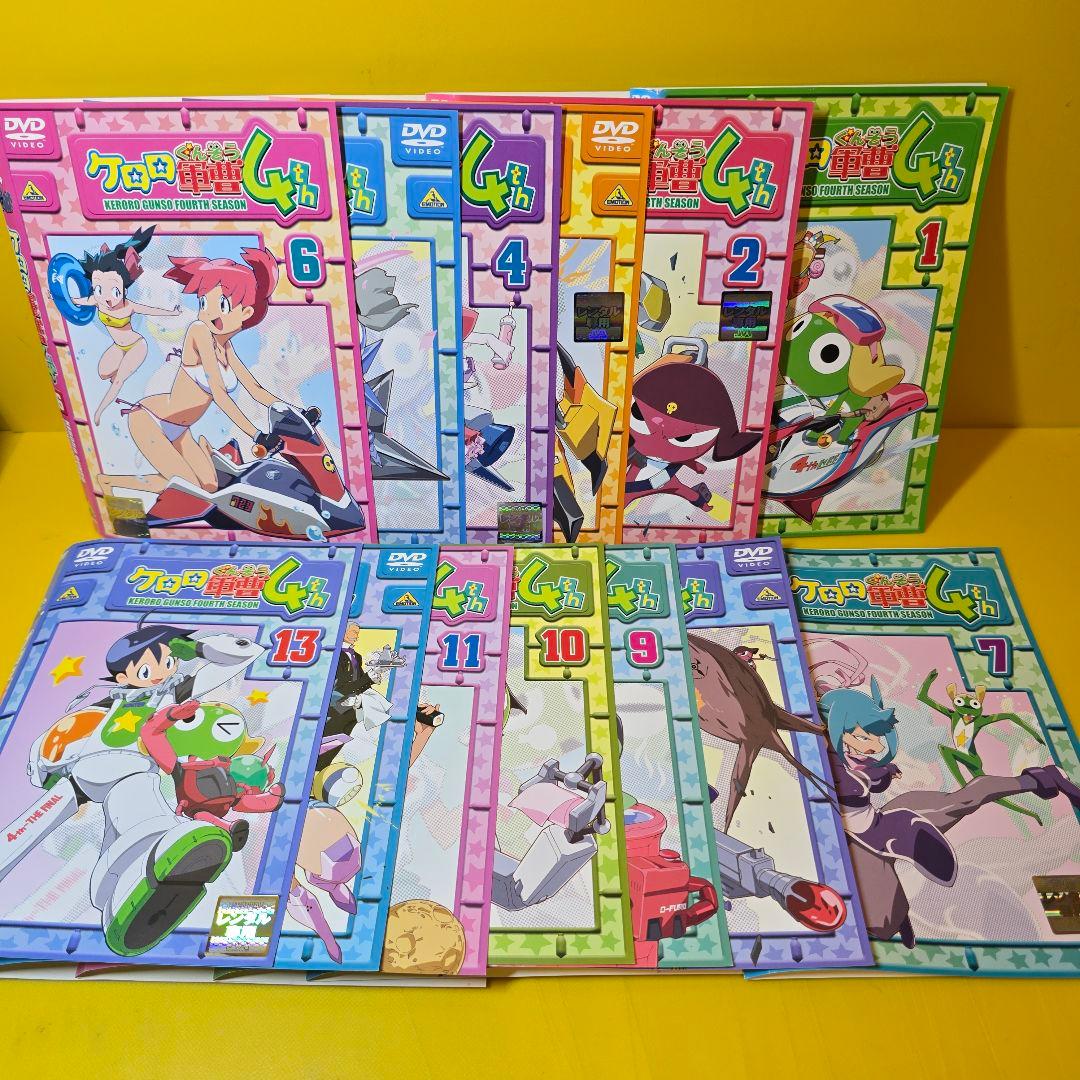 ケロロ軍曹 4thシーズン DVD全13巻セット - メルカリ