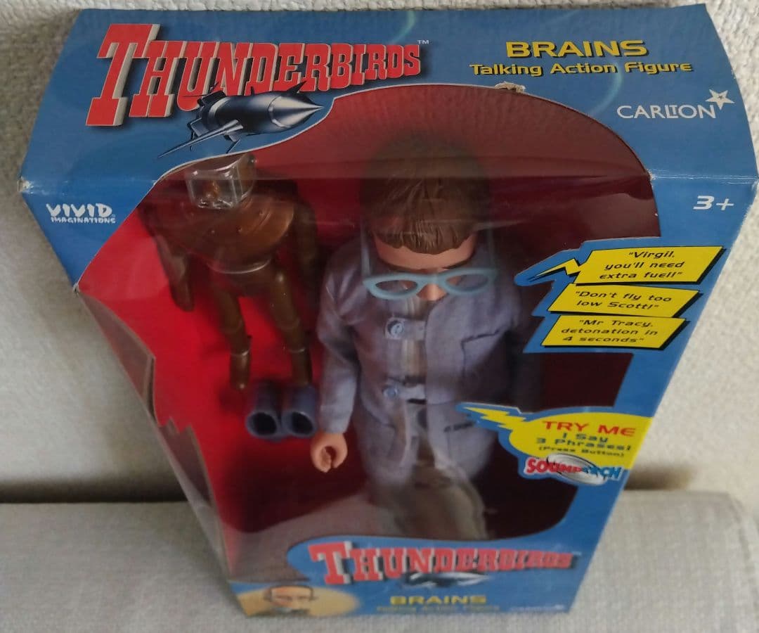 サンダーバード トーキングフィギュア ブレインズ - メルカリ
