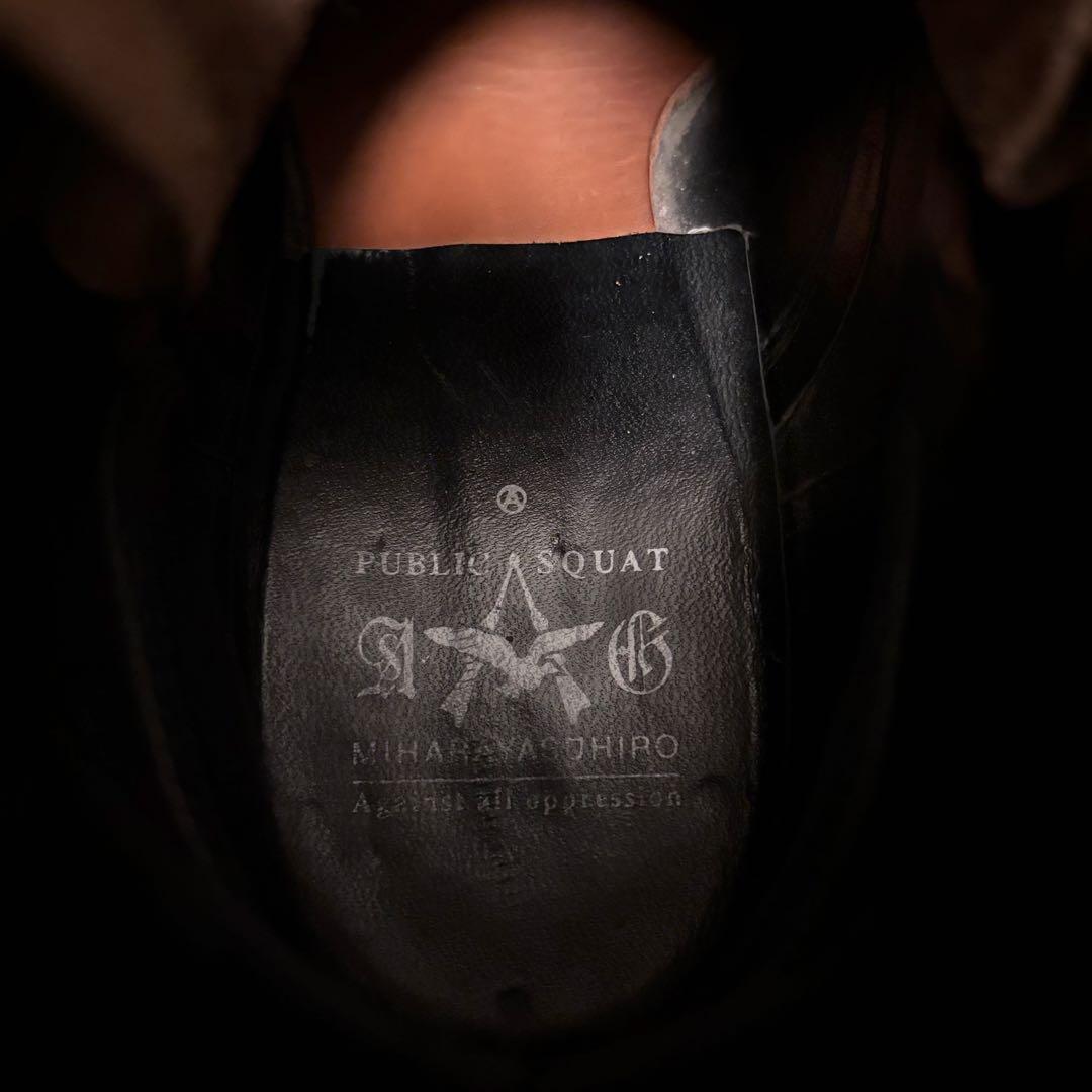 靴 MIHARA YASUHIRO Lace up Boots 25.5cm