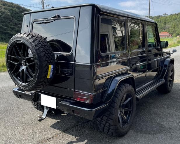 Gクラス ゲレンデ スペアタイヤ 反転キット 背面タイヤ W463 - メルカリ
