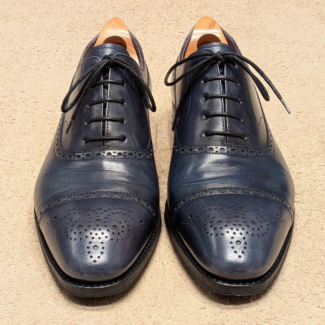 TLB malleca Artista UK6.5 ネイビー カルミナ ヤンコ - メルカリ