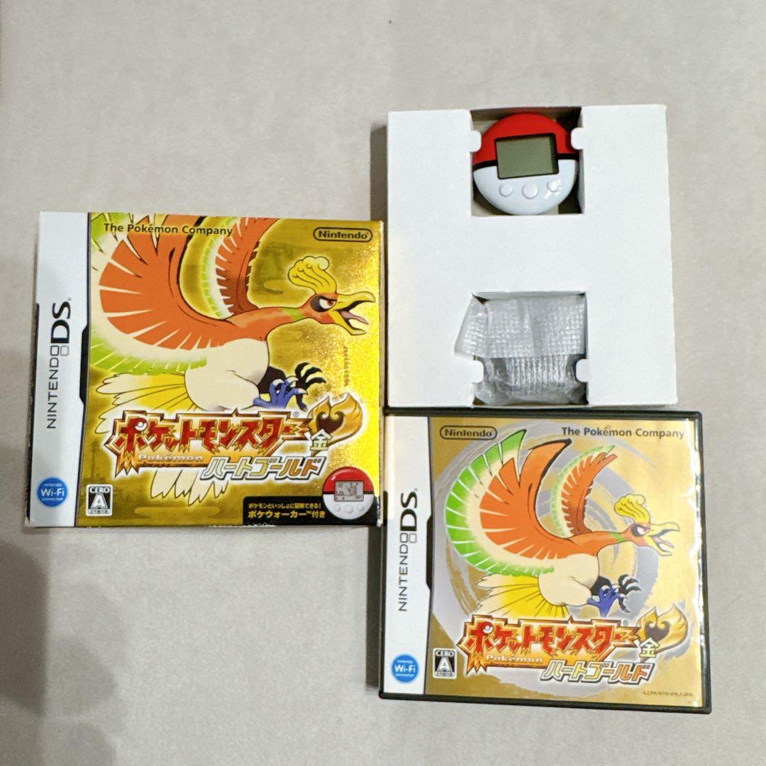 ポケットモンスター ハートゴールド DS ソフト ポケウォーカー付き