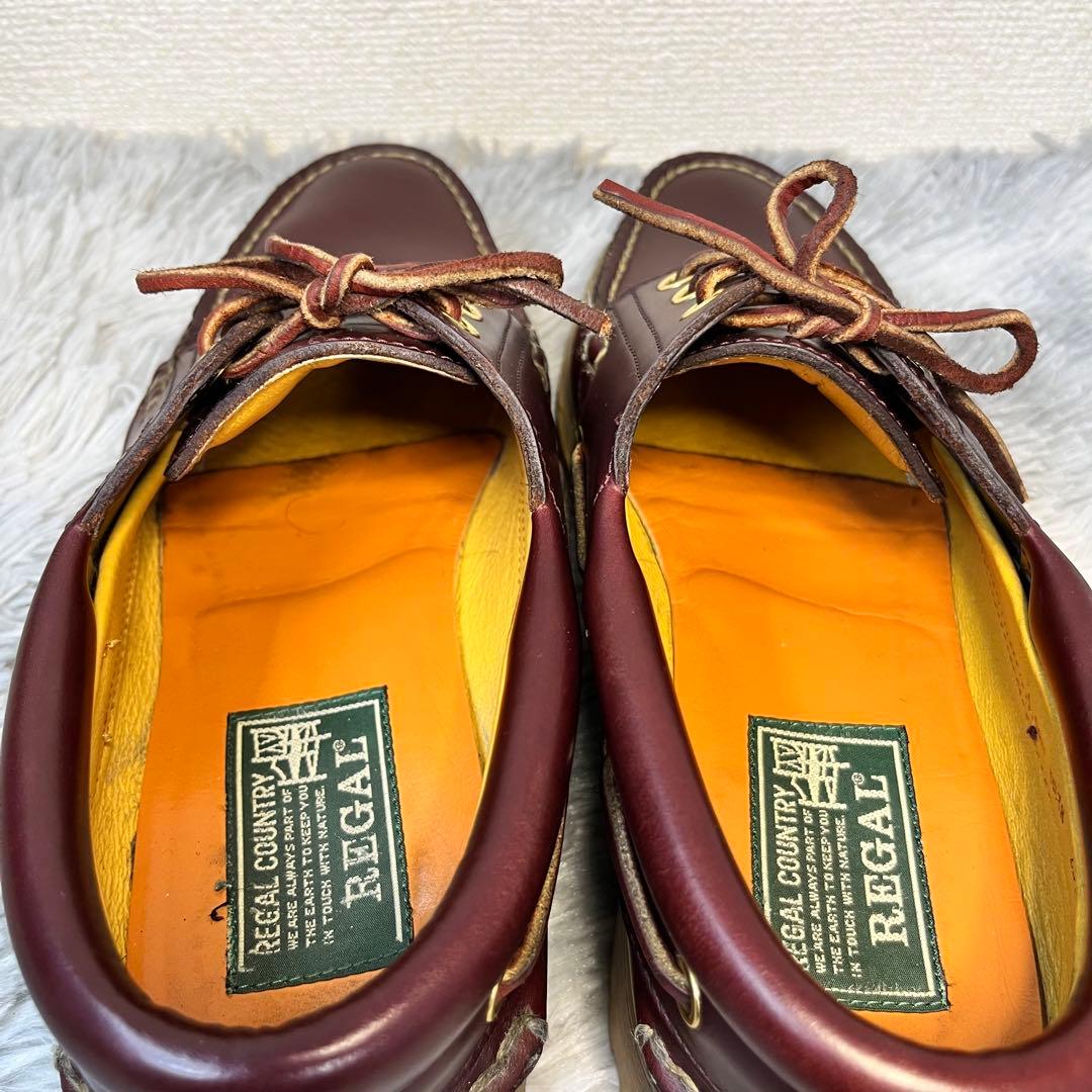美品✨REGAL リーガル デッキシューズ カントリーモック JE38 - メルカリ