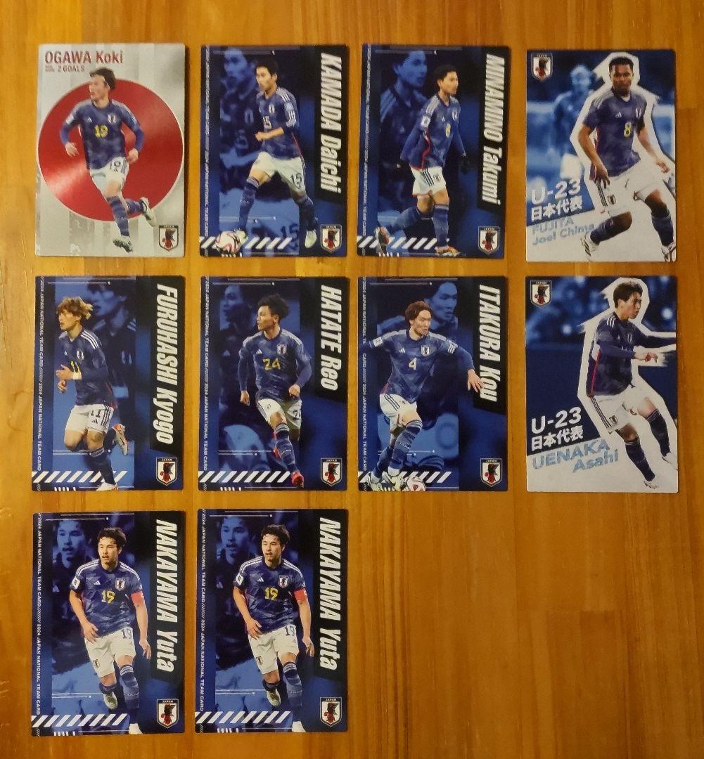 カルビー 2024 サッカー日本代表 カード 10枚 - メルカリ