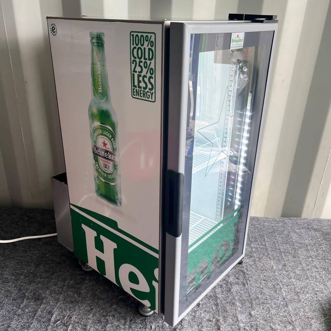 E5非売品✨ Heineken ハイネケン 冷蔵ショーケース CCV24 希少品