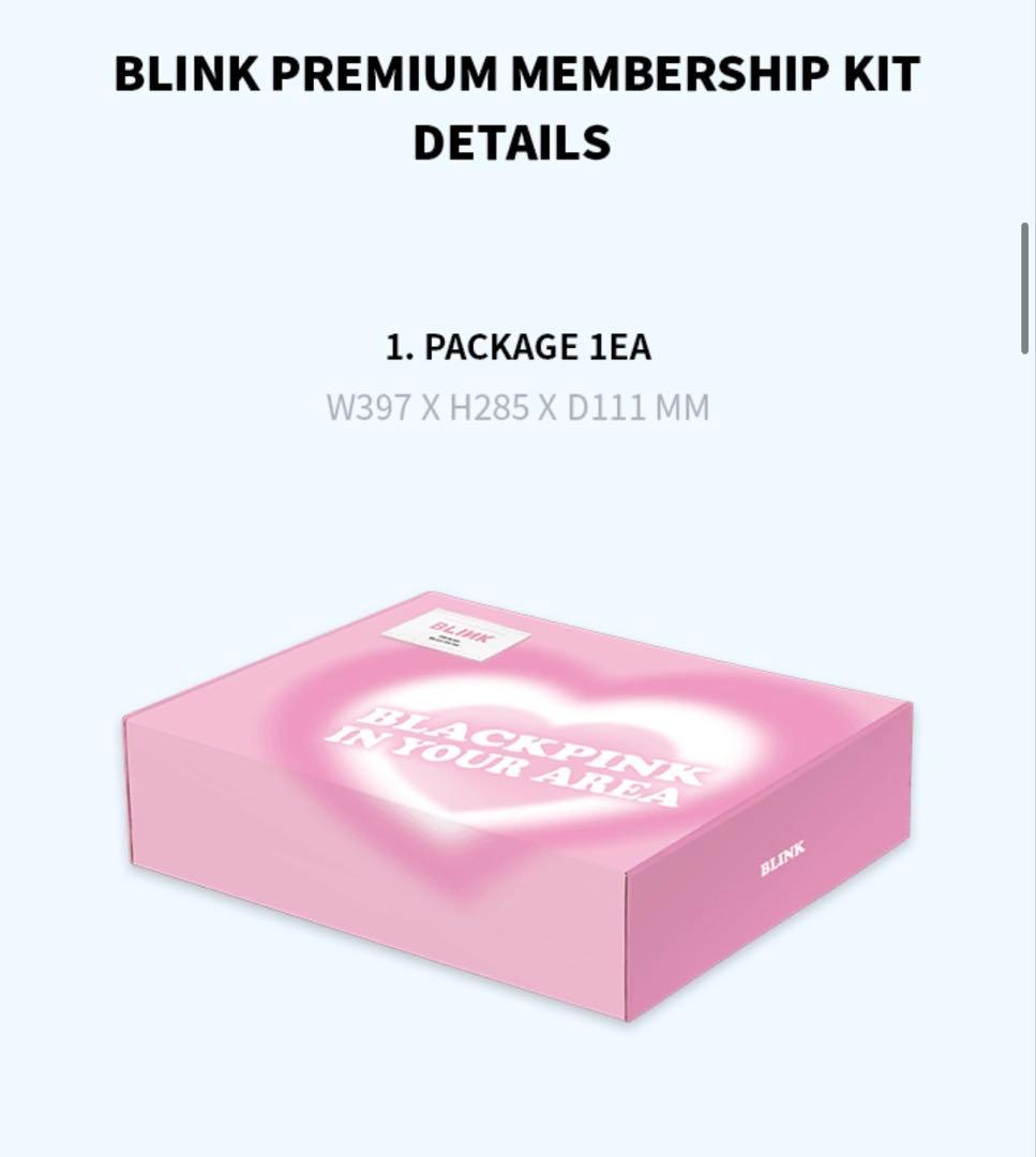 BLACKPINK プレミアムメンバーシップキット+トレカロゼジス - メルカリ