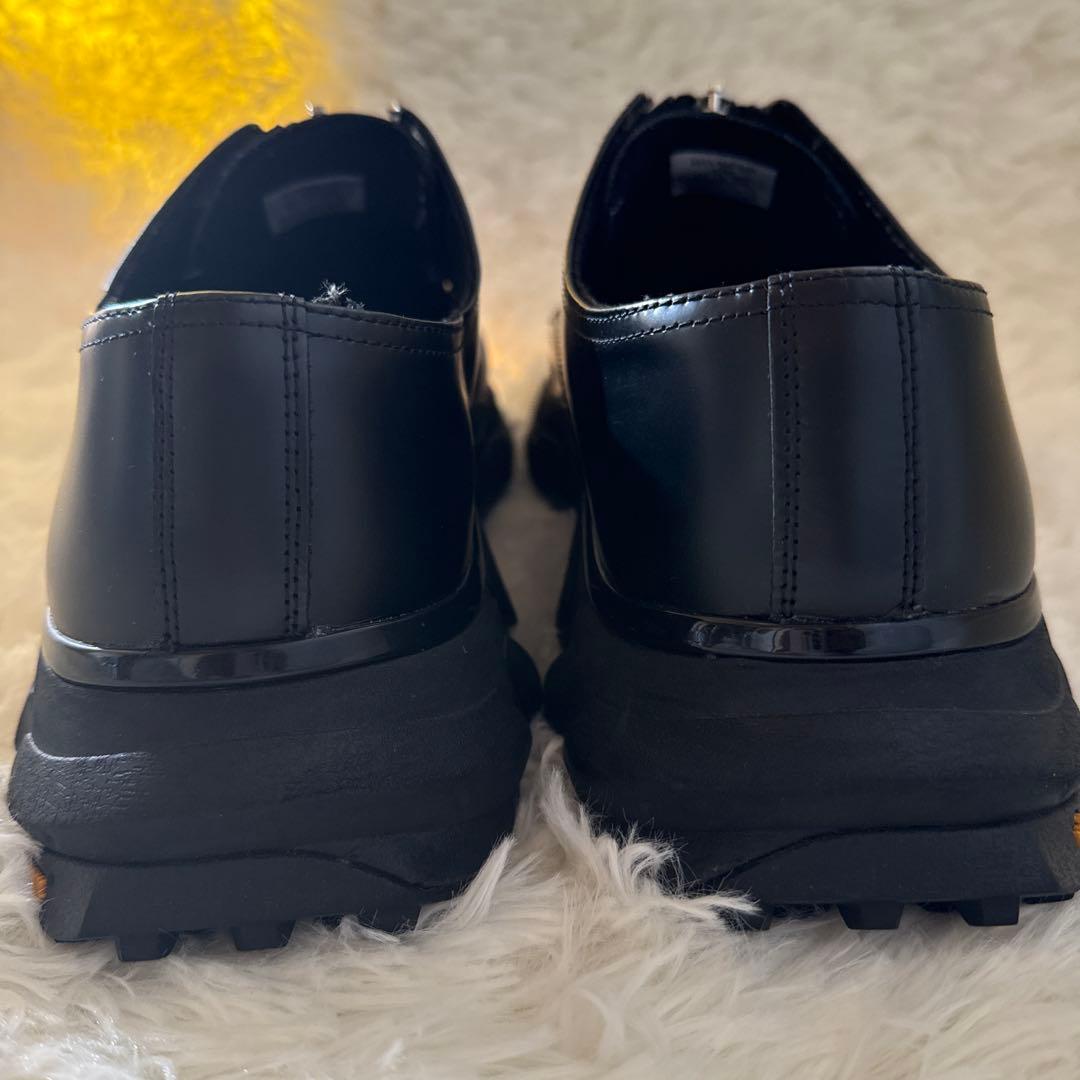 ZARA×vibram 】フロントジップレザーVibram 美品.レア25.5 - メルカリ