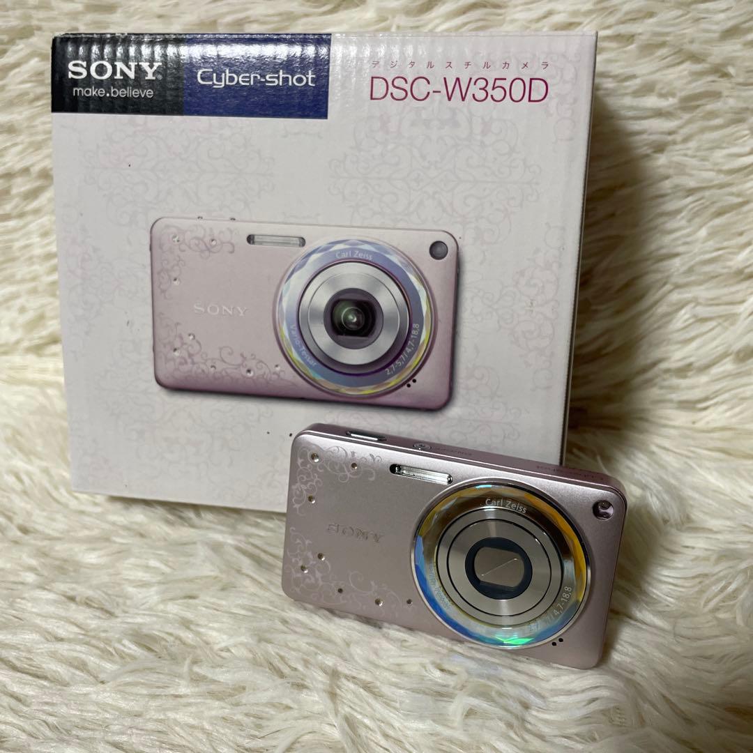 ✨極美品✨】SONY Cyber-shot DSC-W 350Dジュエルピンク - メルカリ