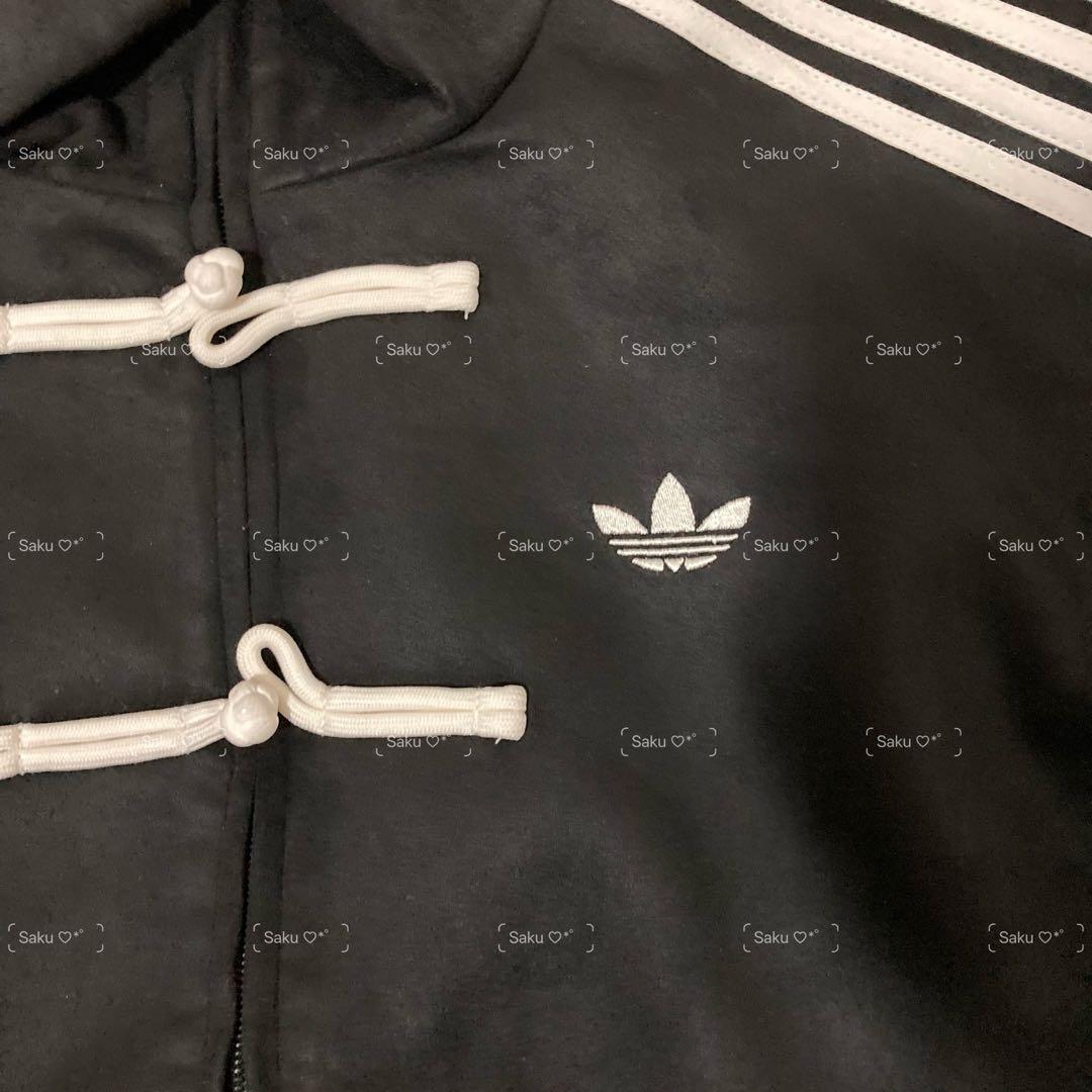 adidas アディダス 中国限定 巳年チャイナトラックジャケット ブラック