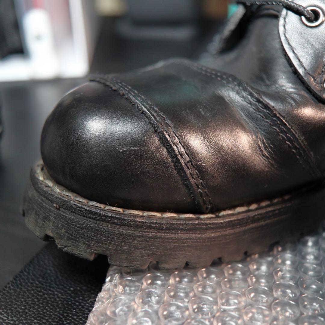 ALPHA INDUSTRIES 本革 バイカーブーツ 70018 26.0cm