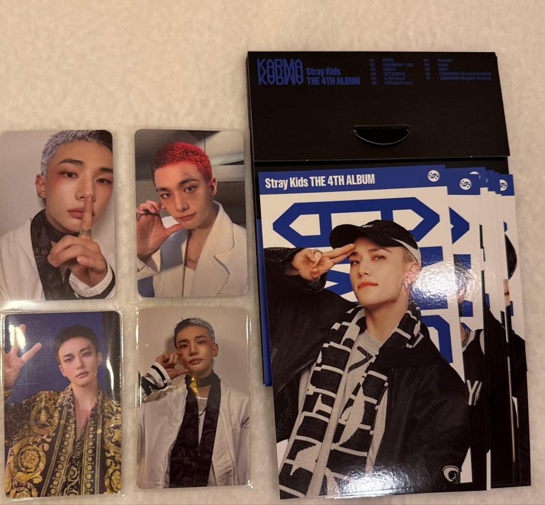 karma ヒョンジン hyunjin トレカ4枚セット - メルカリ