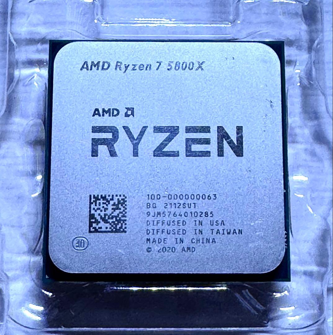 AMD Ryzen7 5800X CPU 】ステッカー付き！