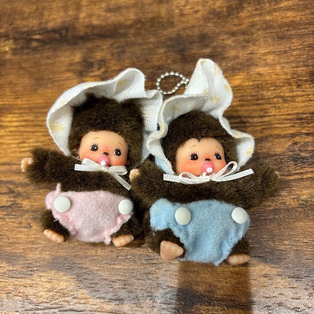 ベビチッチ モンチッチ キーホルダー ぬいぐるみ レトロ - メルカリ
