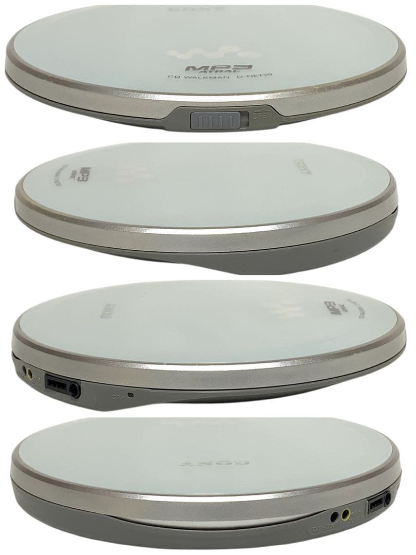 希少 SONY D-NE730 シルバー ソニー CDウォークマン