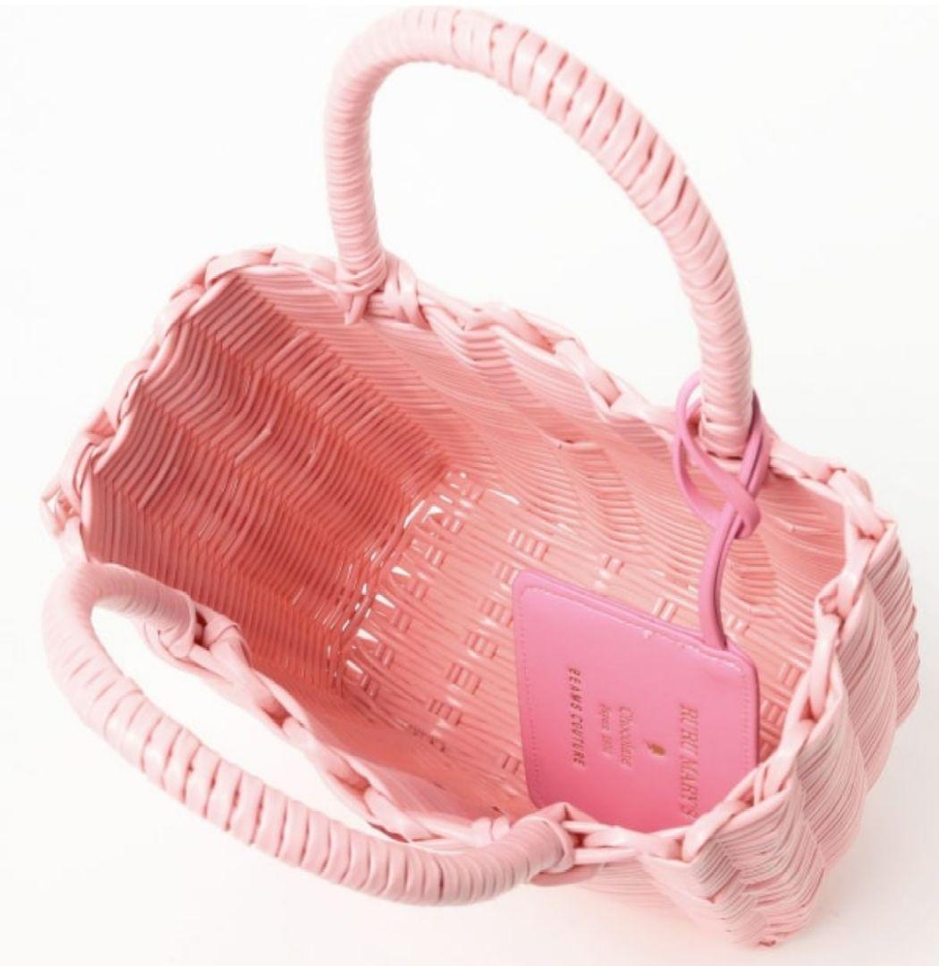 新品タグ付き】ルルメリー × ビームス 手刺繍のかごバッグ (小) - メルカリ