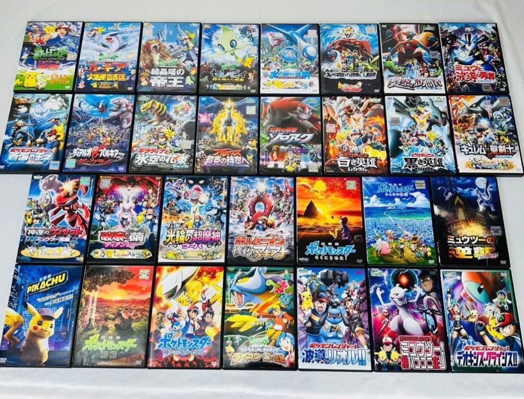 【新パッケージ版】ポケモン　DVD 30本セット　ケース付　ポケットモンスター 新パッケージ版】ポケモン DVD 30本セット ケース付