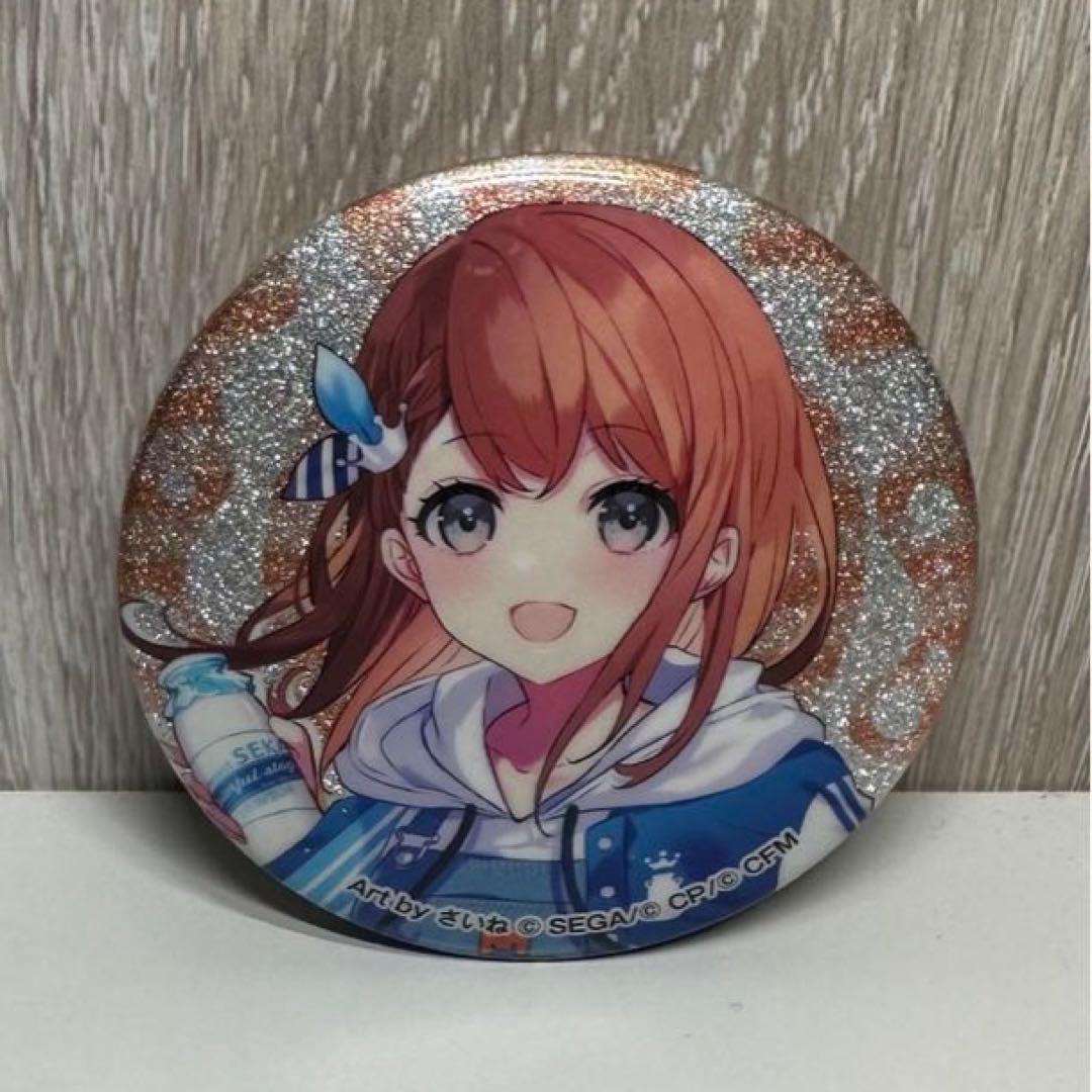 プロセカ グリッター缶バッジ 花里みのり - メルカリ