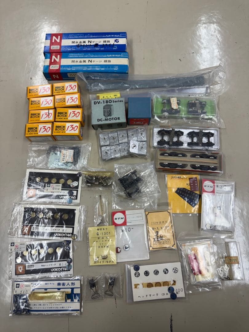 KTM ヨーコーシャ MABUCHI 関水金属 小高模型？ 鉄道模型　パーツ KTM ヨーコーシャ MABUCHI 関水金属 小高模型？ 鉄道模型 パーツ KTM