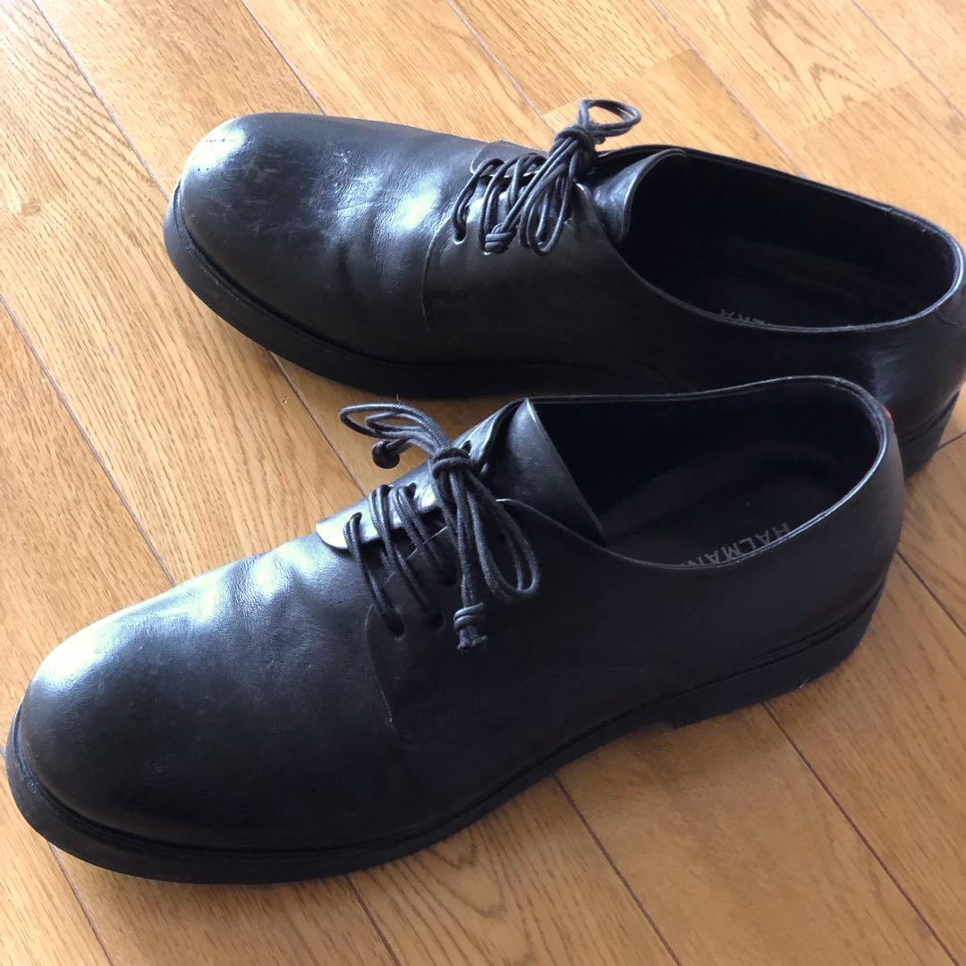 6.5万 HALMANERA 希少メンズ レザーシューズ 靴｜HALMANERA