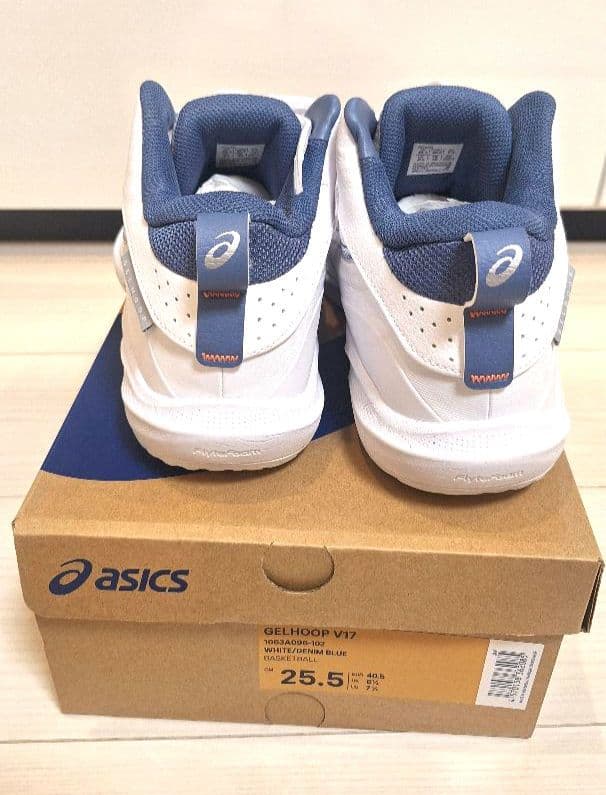 GELHOOP V17 スタンダード 25.5cm ホワイト/デニムブルー