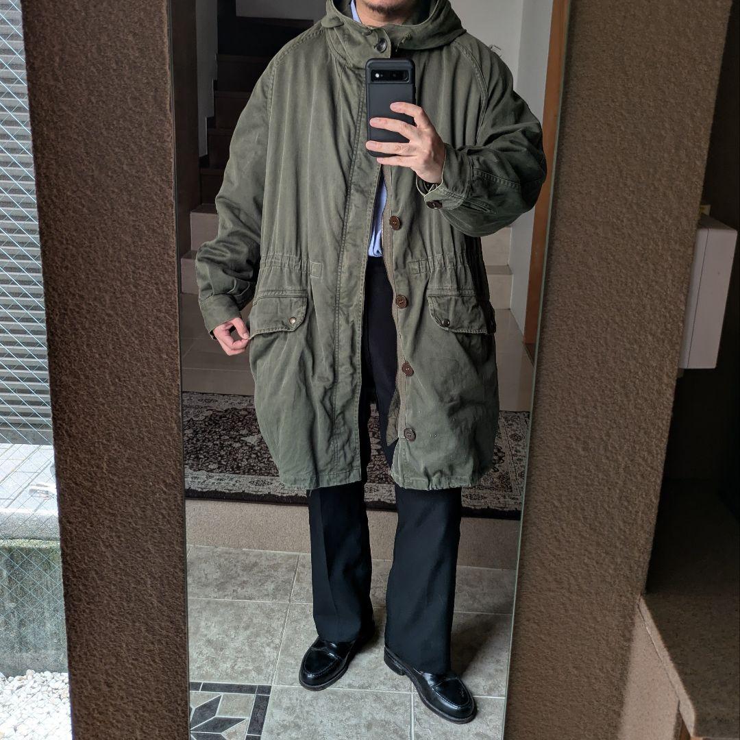 シルエット良 70s フランス軍 M64 モッズコート ライナー付き - メルカリ