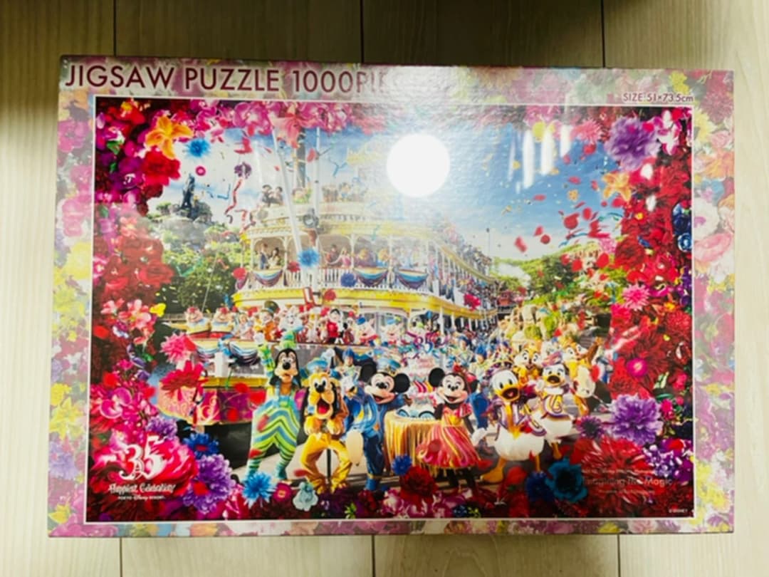 ディズニー　ジグソーパズル　35周年　イマジニングザマジック 新品 東京ディズニーランド 35周年 蜷川実花 コラボ イマジニングザ