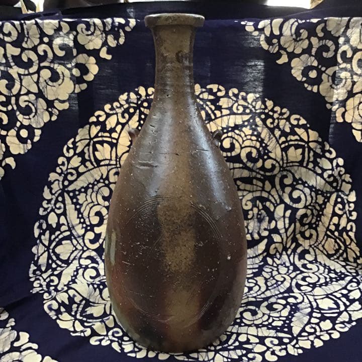 人間国宝藤原雄作陶の壺父藤原啓人間国宝特別出品です‼️ - メルカリ